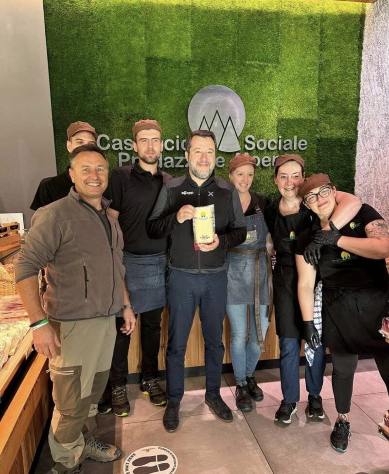 Visita d’eccezione a sorpresa