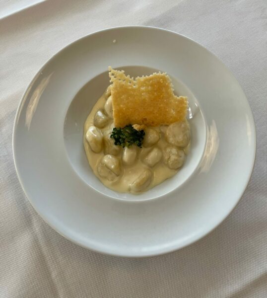 Gnocchi di patate con fonduta di Puzzone di Moena