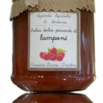 Salsa dolce piccante di lamponi
